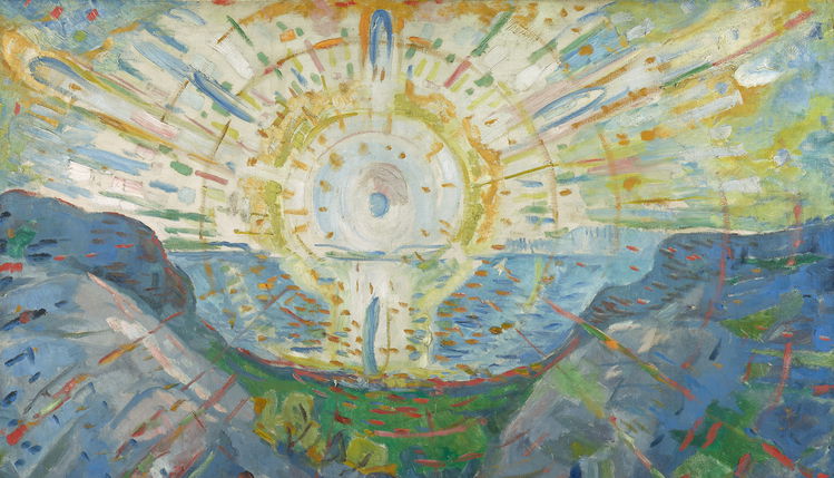 Solen av Edvard Munch